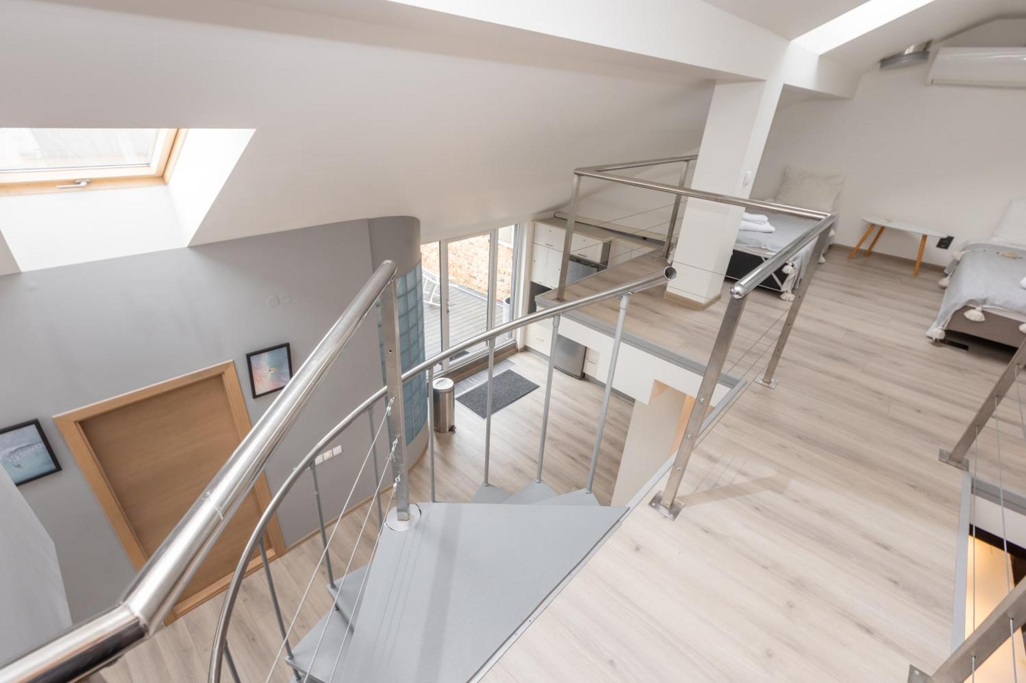 Penthouse Apartment With Terrace Riga Extérieur photo
