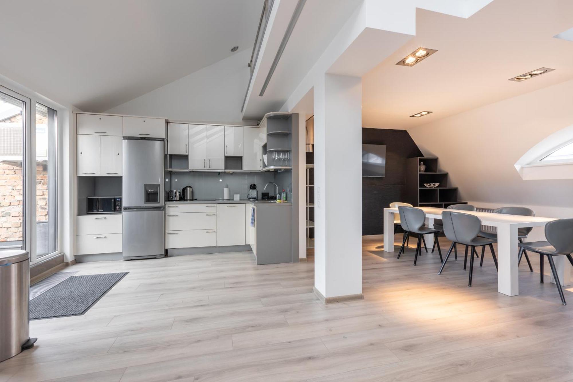 Penthouse Apartment With Terrace Riga Extérieur photo