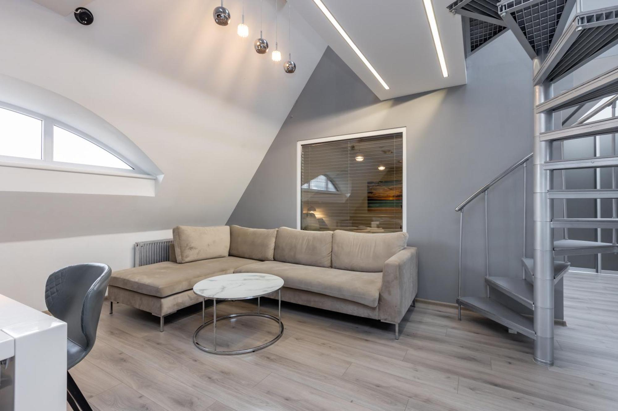 Penthouse Apartment With Terrace Riga Extérieur photo